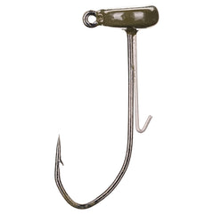 Strike King Tour Grade Ned Rig Head in green pumpkin lifts the lure for better bottom presentation.