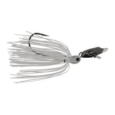 Strike King Tungsten Thunder Cricket with compact head improves wind-casting and control.