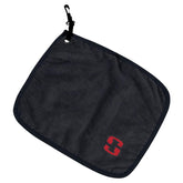 Striker logo hang towel compact-durable, ideal for dry fingers on the water.