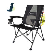 STRONGBACK Elite folding chair exterior shows a rugged, durable outdoor seat.