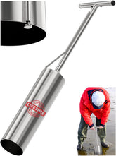 SturdyShape clam gun vent tube reduces digging effort for easier clamming