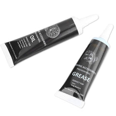 SUEH antirust reel oil bottle provides wear-reducing lubrication.