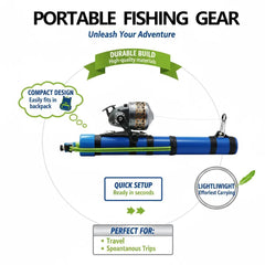SUFFUSE fishing rod sensitive tip aids precise casting and better lure placement
