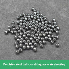 SUFFUSE large bottle steel balls for long-lasting power and accuracy