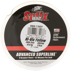 Close-up of Sufix 832 Advanced Superline Braid 20 lb test