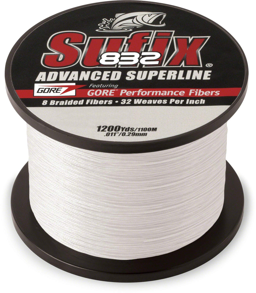 Sufix 832 Ghost braid for long, accurate casts.