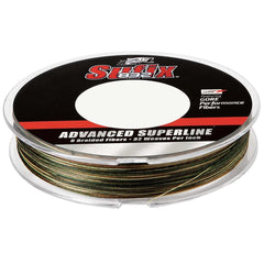 Sufix 832 Braid Camouflage 8 lb 300yds for precise casting and stealth presentation