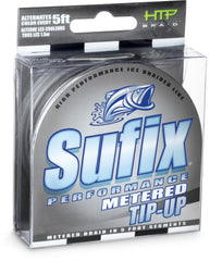 Close-up of Hydro Fusion Process on Sufix ice braid for fast sinking