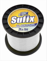 Sufix Superior 40 lb test 370 yd clear monofilament