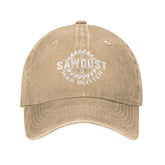 Suirtaeop Sawdust Is Man Glitter Hat front view, stylish daily accessory.