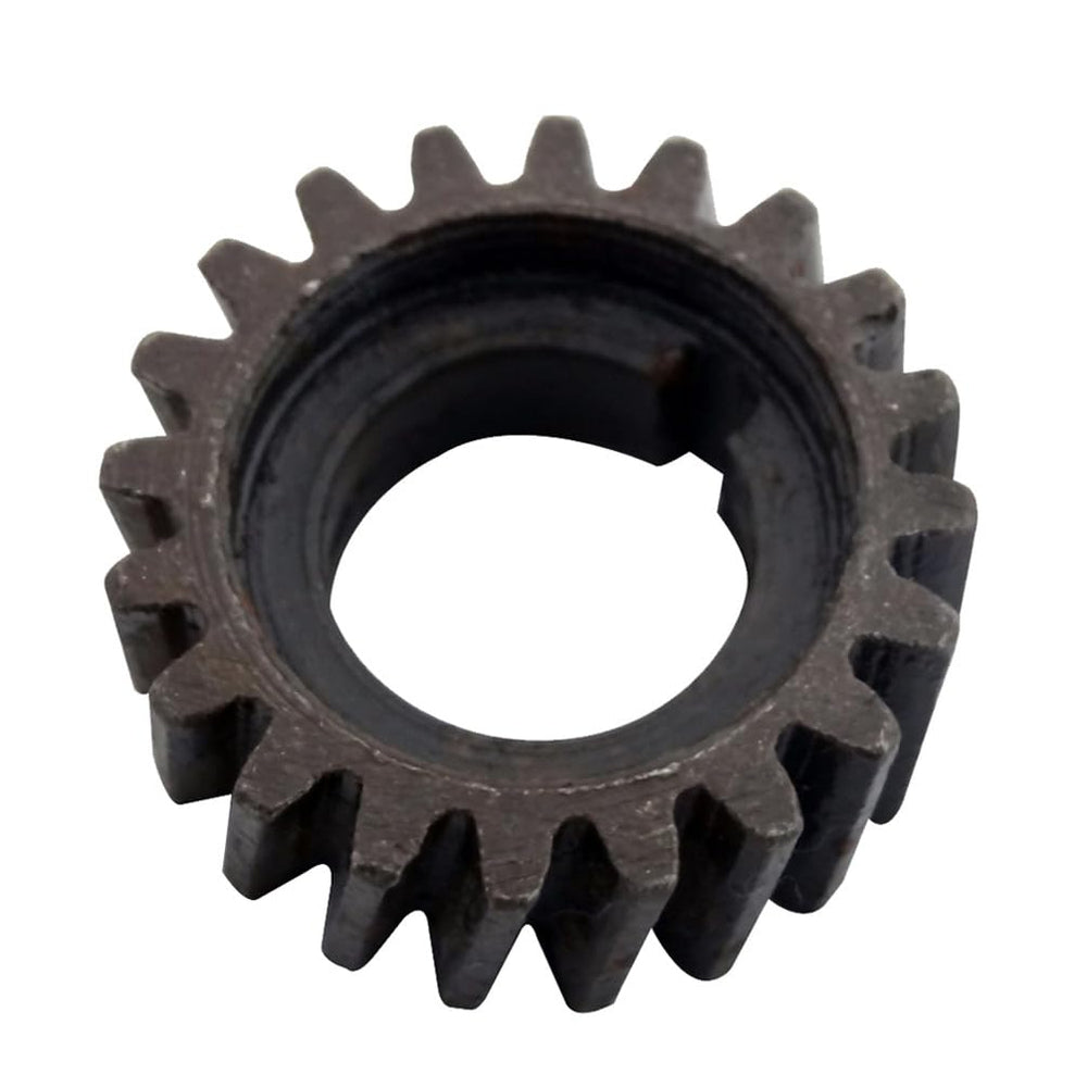 SUISUITONG bevel main drive gear 14mm ID for 2-stroke engines; durable metal construction.