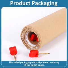 Suituts wood-free printed paper targets resist fading in sunlight.