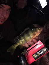 Sullivan Tip Down Tip Drop secures bait for panfish and pike during fishing