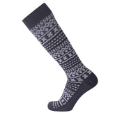 SuMade knee-high waterproof socks, front view, ideal for dry feet on wet trails.