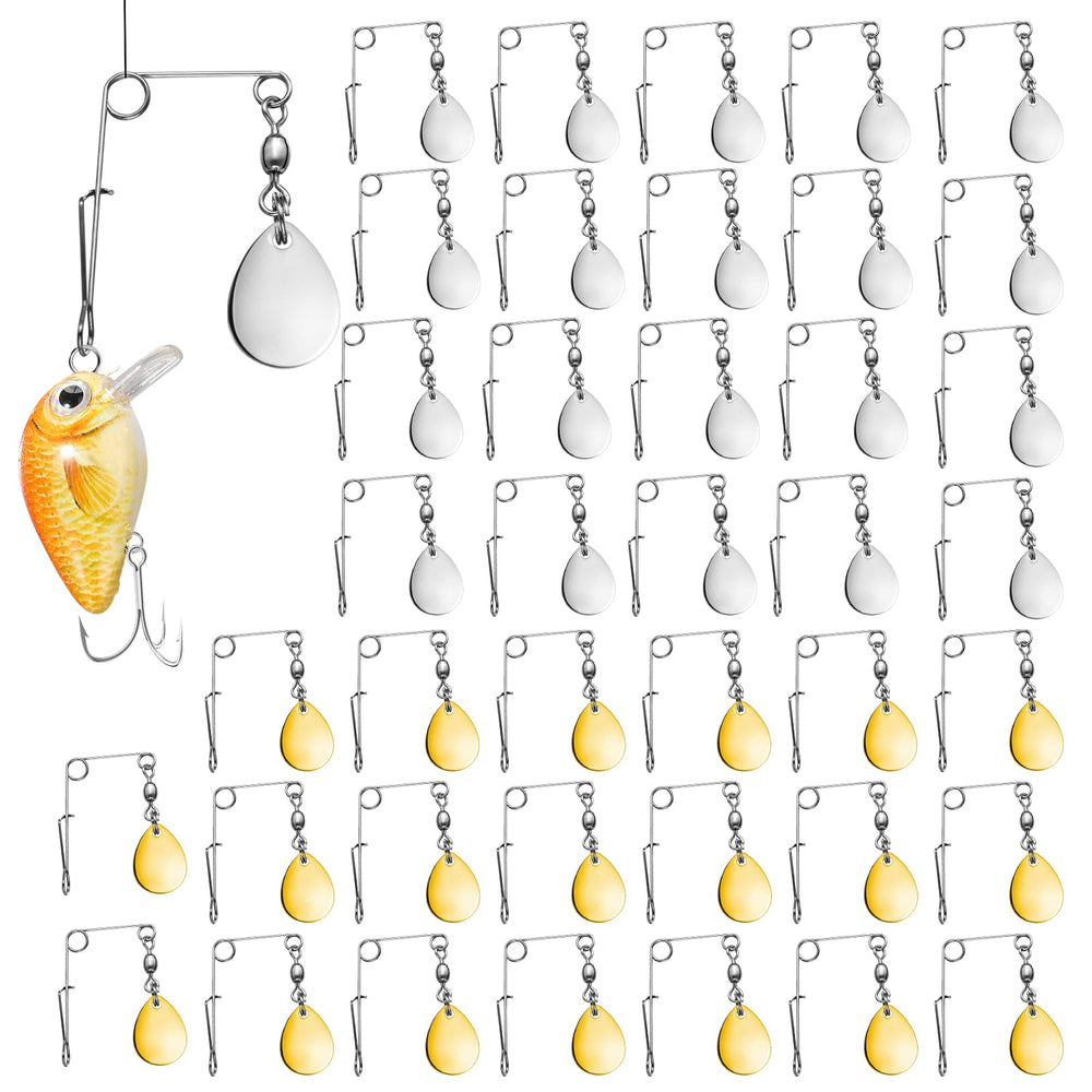 Sumind 40-Pieces Spinner Blades packaging and set