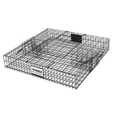 Sumkat Squirrel Trap Cage demonstrates outdoor capture for humane relocation.