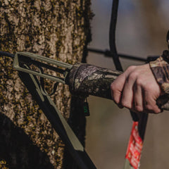 Summit Treestands Viper SD suspended foam seat provides support during hunts.