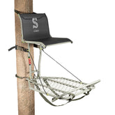 Summit Treestands Ledge XT Hang-on Tree Stand with textilene fold-up seat