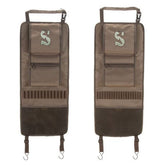 Summit Treestands Seat Back Organizers attached to two headrests for organized storage.