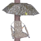 Umbrella provides more than 15 sq ft of shade and protection