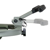 Product image showing Summit Treestands Universal Footrest attached to a climbing treestand