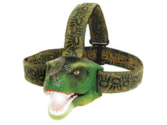 Sun Company DinoBryte headlamp worn for hands-free nighttime exploration