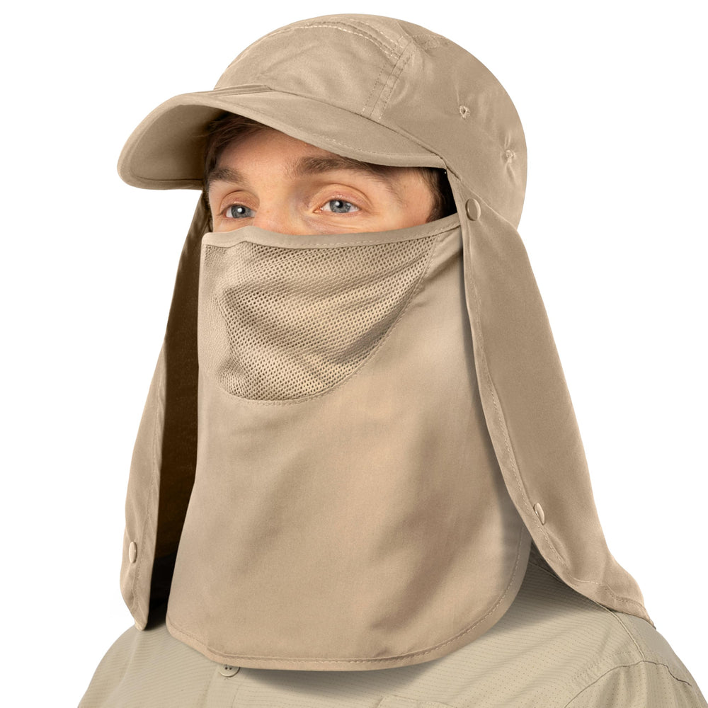 SUN CUBE fishing sun hat with wide brim for ample outdoor shade