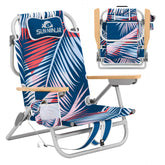 SUN NINJA Beach Chair folding setup for effortless seaside lounging