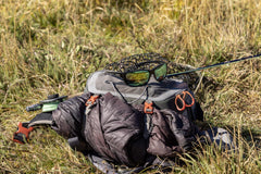 Suncloud Milestone matte black frame pairs with casual and active looks.