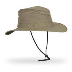 Sunday Afternoons Charter Hat sunglass lock secures eyewear during active days.