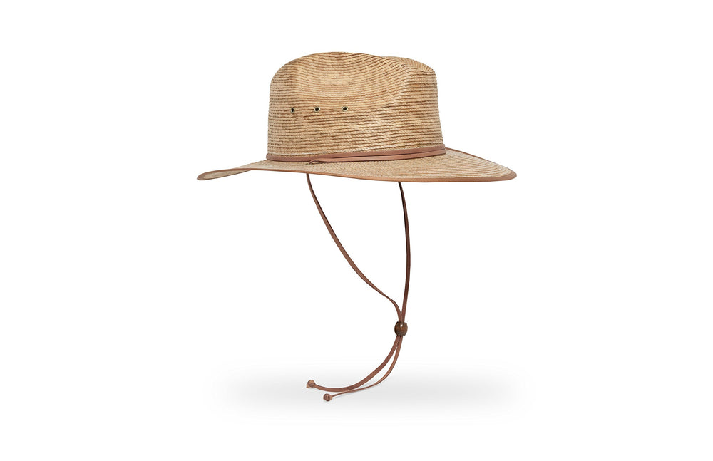 Sunday Afternoons Islander Hat in caramel, large size - front view