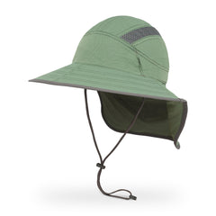 Sunday Afternoons Ultra Adventure Hat eucalyptus front view with sun protection