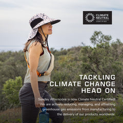 Sunday Afternoons sport hat ponytail opening for easy wear during outdoor activities
