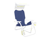 SUNFLOW Shore Thing chair front view showcasing durable aluminum frame for outdoor use.