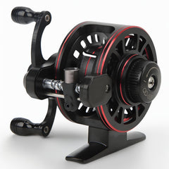 SUNGOOYUE 3+1 bearing all-metal reel for ice and rock fishing, durable in rugged environments.
