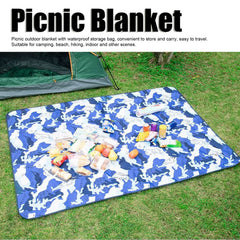 SUNGOOYUE blanket folded into compact tote for easy portability.