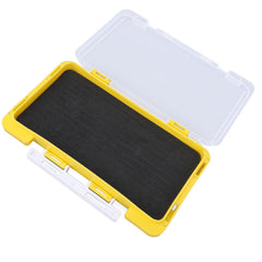 SUNGOOYUE jig box front view, yellow, high visibility for quick access on deck.