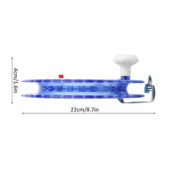 SUNGOOYUE multifunction reel compact blue with ergonomic design