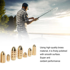 Various sizes displayed for freshwater bass setups, offering precise weight options.