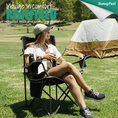 SUNNYFEEL built-in bottle opener adds convenience at picnics and campsites.