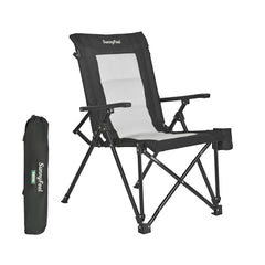 SunnyFeel ergonomic high-back chair in setup position for quick seating