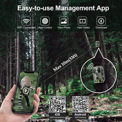SuntekCam app enables remote photo sharing and management.