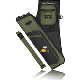 SUNYA archery hip quiver left hand army green holds arrows securely during practice