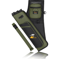 SUNYA archery hip quiver left hand army green holds arrows securely during practice