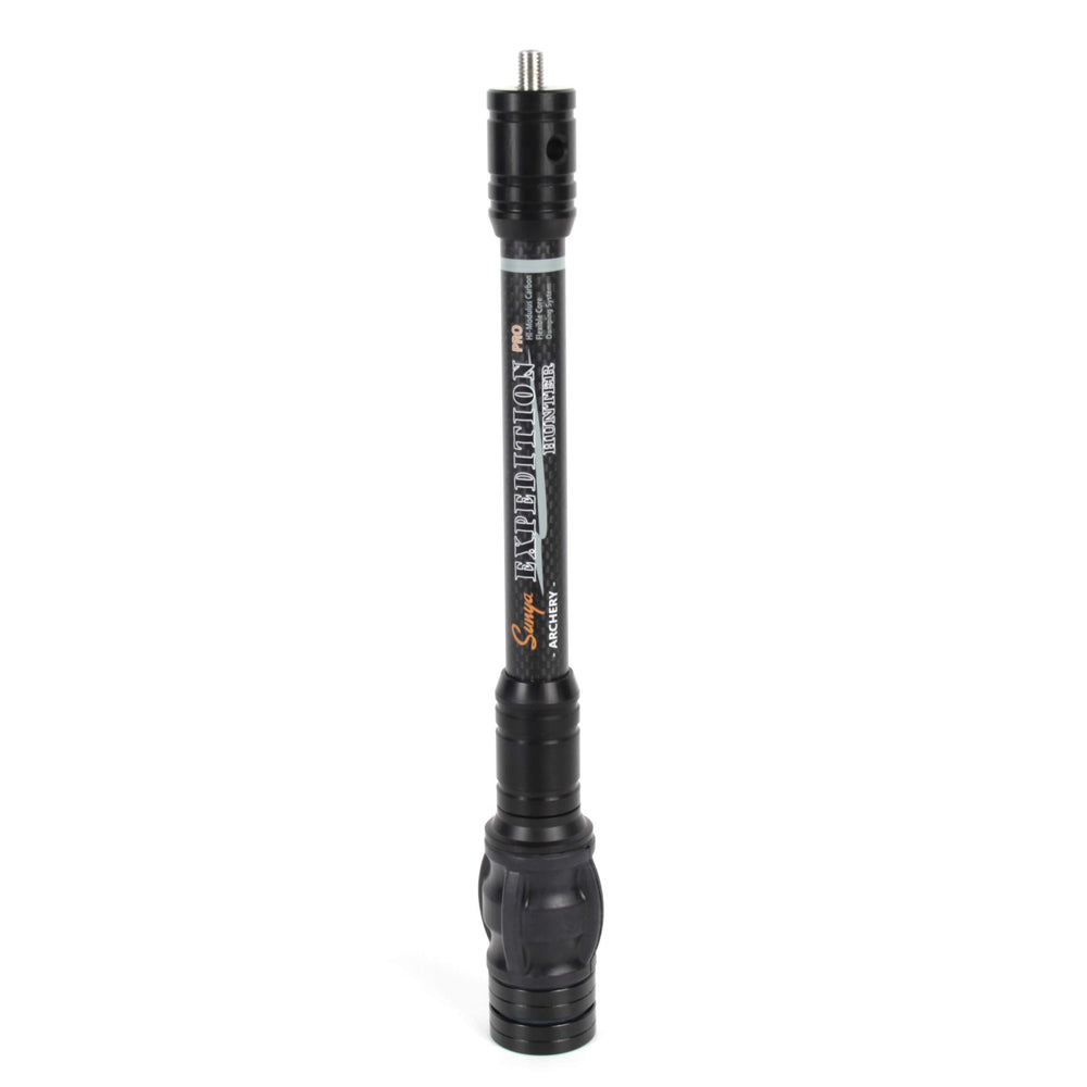 SUNYA archery stabilizer carbon-fiber body balances bow for steadier shots