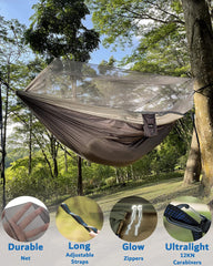 Sunyear two-size hammock options support up to 600 lbs