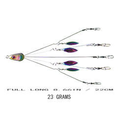 Suoliweng color-changing blades capture underwater attention to boost lure visibility.