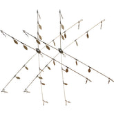 Suoliweng heavy-duty umbrella rig with six arms, ready for saltwater stripers.