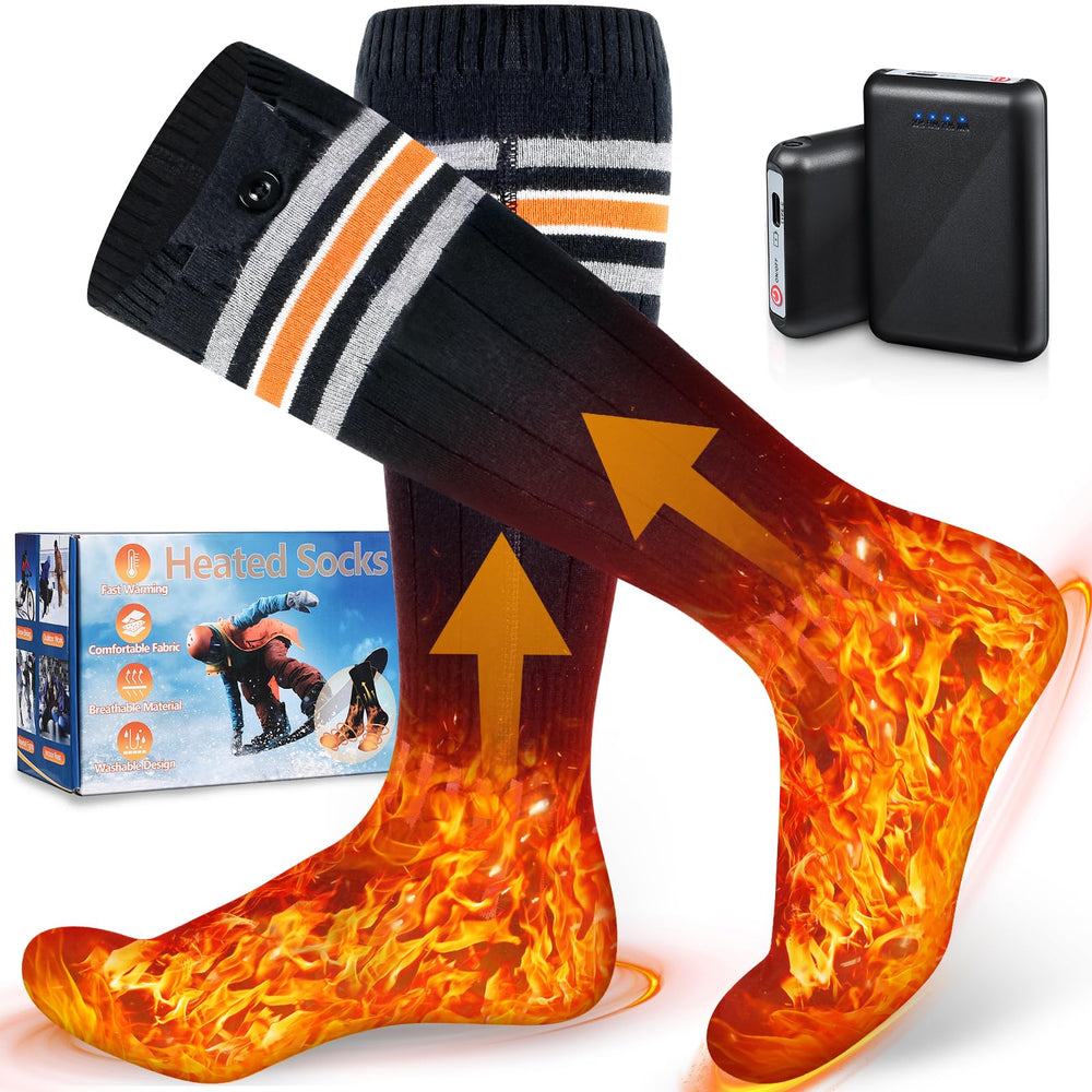 Suonncudst heated socks unisex packaging for cold-weather comfort.