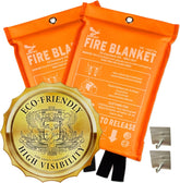Supa Ant emergency fire blanket two-pack ready for quick access near stove